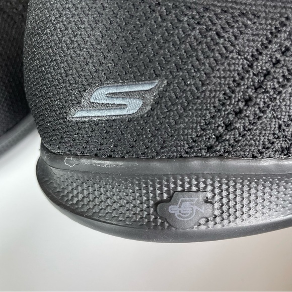 NEW! Skechers Size 9W Go Step Lite True Joy Black Slip On Tennis Shoes #… - Picture 14 of 14